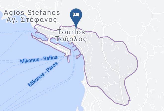 Mykonos - Rhenia Mykonos Maps