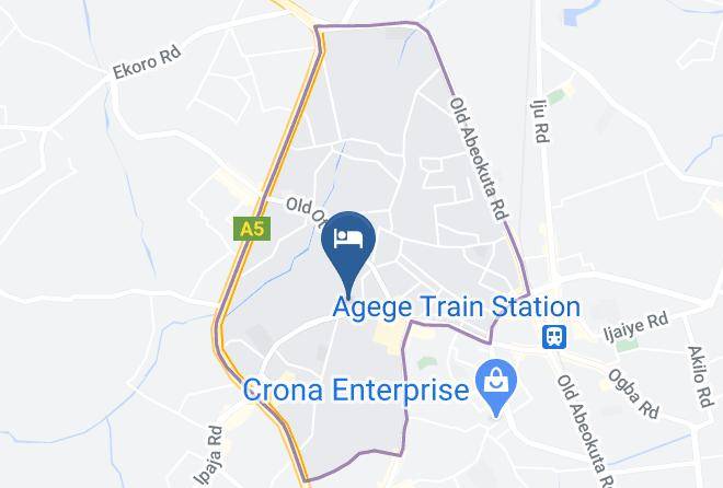 Agege - Rhino Hotel Lagos Maps