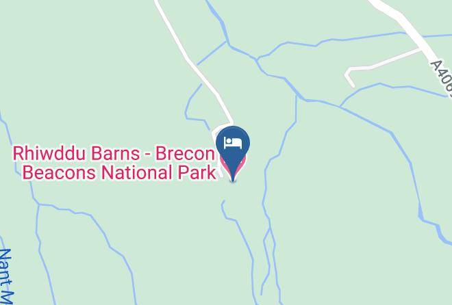 Carmarthenshire - Rhiwddu Barns Brecon Beacons National Park Maps