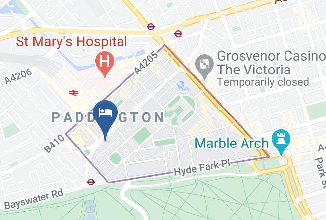 London - Rhodes Hotel Maps