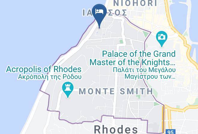 Dodecanese - Rhodos Horizon Blu Maps