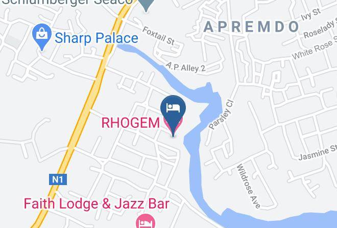 Shama Ahanta East - Rhogem Hotel Maps