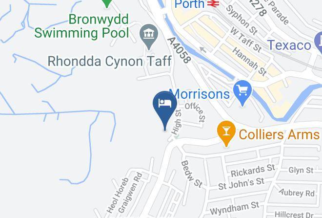 Rhondda Cynon Taff - Rhondda Hotel Maps