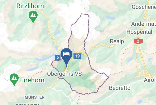 Goms - Rhonequelle Maps