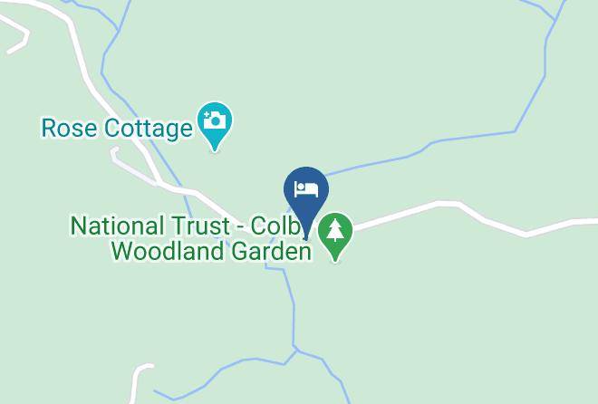 Pembrokeshire - Rhydlangoed At Colby Lodge Maps