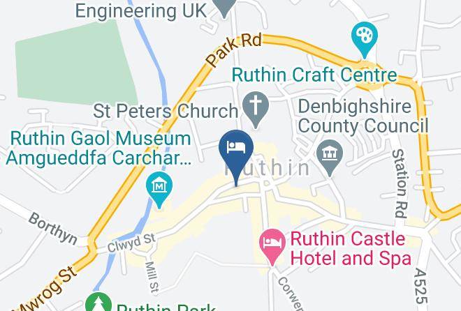 Denbighshire - Rhydonnen Maps