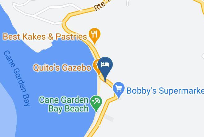 Tortola - Rhymers Beach Hotel Maps