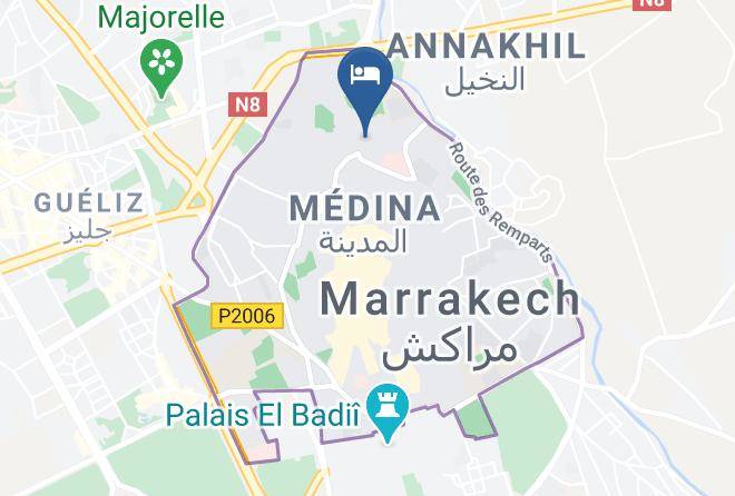 Marrakesh - Riad 111 Maps