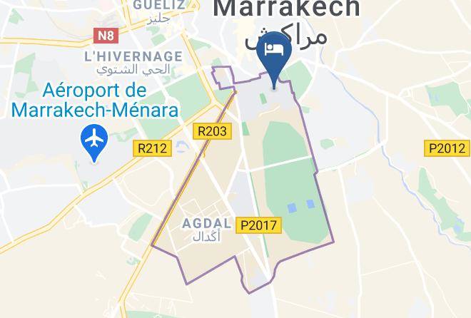 Marrakesh - Riad 64 Marrakech Maps
