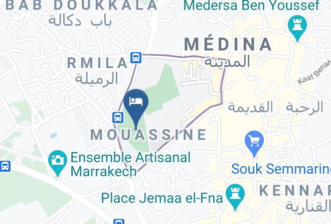 Marrakesh - Riad A Marrakech Riad Marrakech Vendome Maps