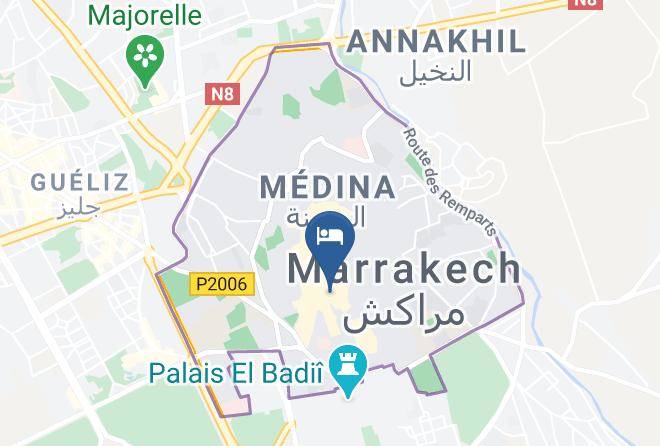 Marrakesh - Riad Abad Maps