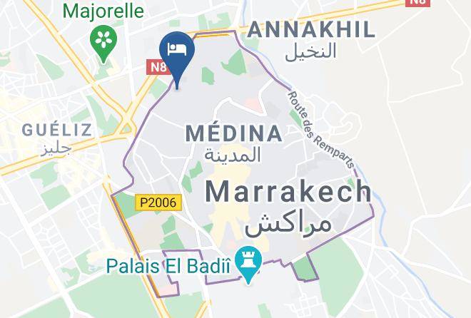 Marrakesh - Riad Abla Maps