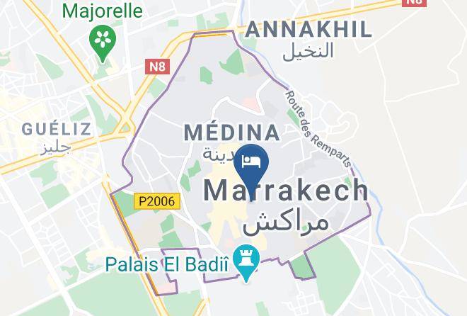 Marrakesh - Riad Abracadabra Maps