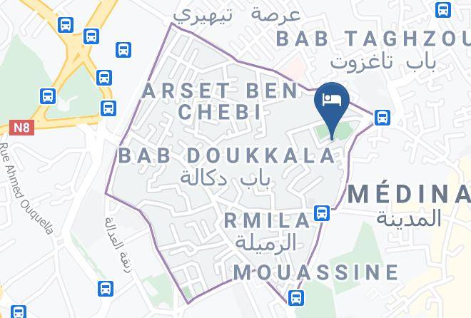 Marrakesh - Riad Adika Maps