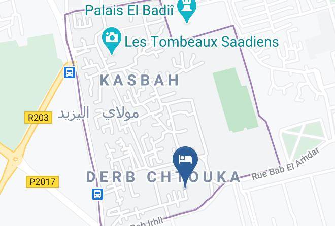 Marrakesh - Riad Adrar Maps