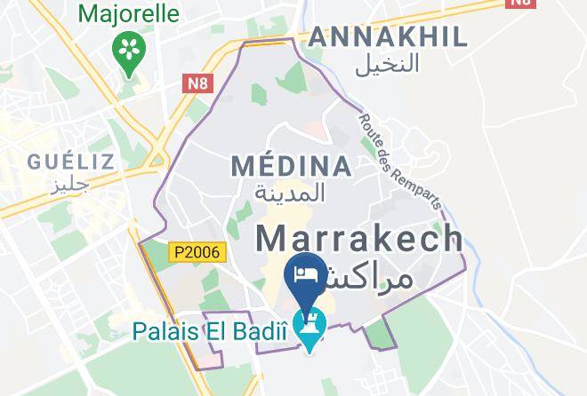 Marrakesh - Riad Africa Maps