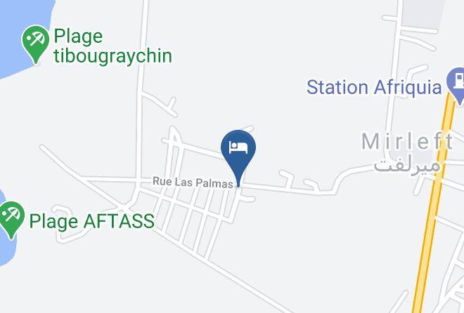 Guelmim Es Semara - Riad Afta Maps