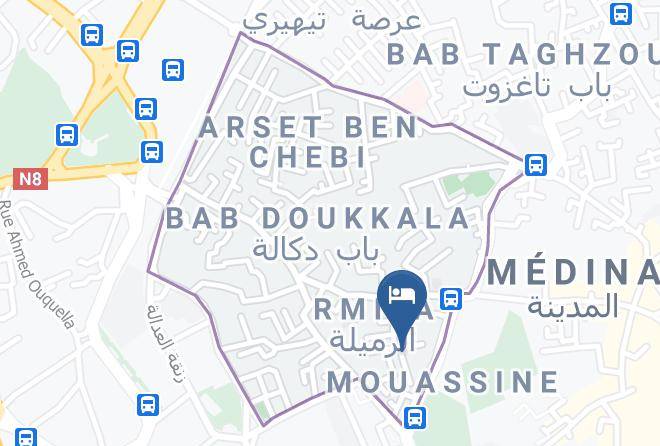 Marrakesh - Riad Agape Maps