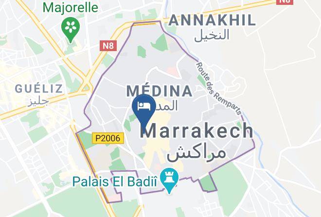Marrakesh - Riad Agdim Maps