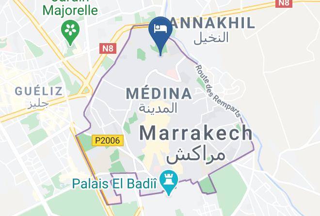 Marrakesh - Riad Aguaviva Maps