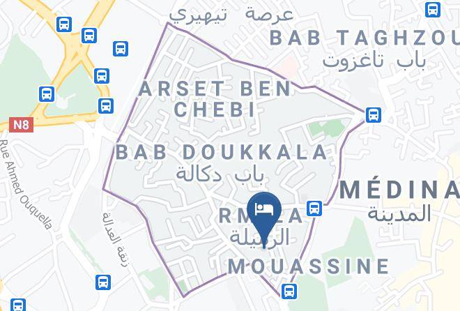 Marrakesh - Riad Ajmal Maps
