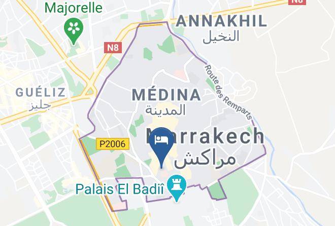 Marrakesh - Riad Al Assala Maps