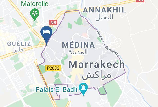 Marrakesh - Riad Al Faras Maps