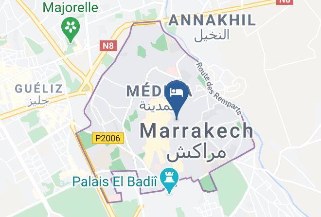 Marrakesh - Riad Al Loune Maps