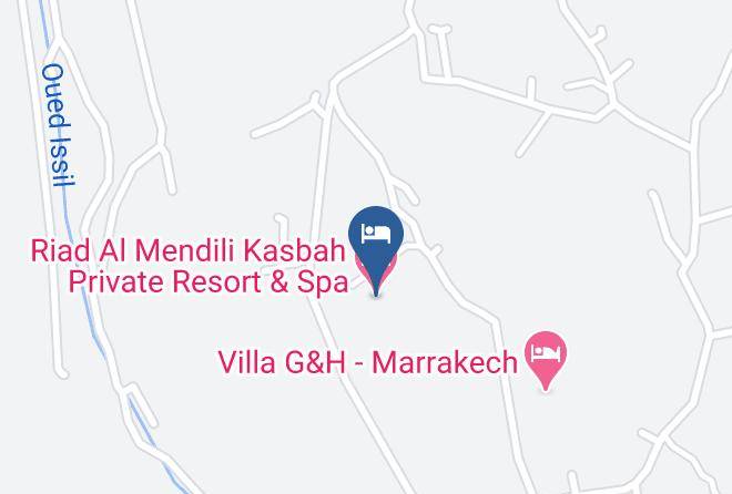Marrakesh Tensift El Haouz - Riad Al Mendili Kasbah Private Resort & Spa Maps