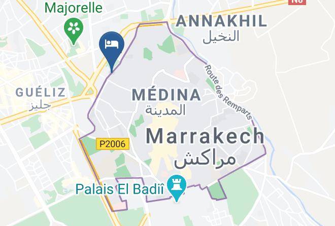 Marrakesh - Riad Al Mida Maps