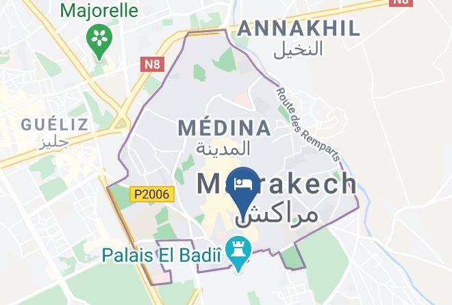 Marrakesh - Riad Al Ralia Maps