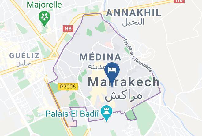 Marrakesh - Riad Alamanda Maps