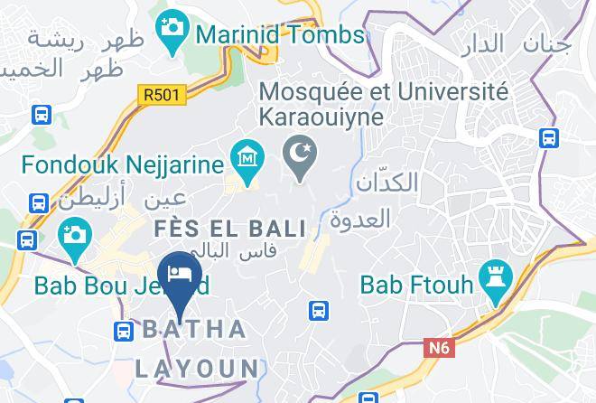 Fez - Riad Alami Maps