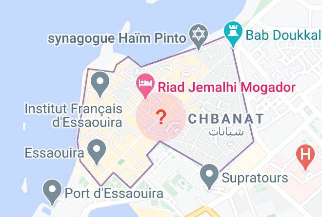 Essaouira - Riad Ali Baba Essaouira Maps