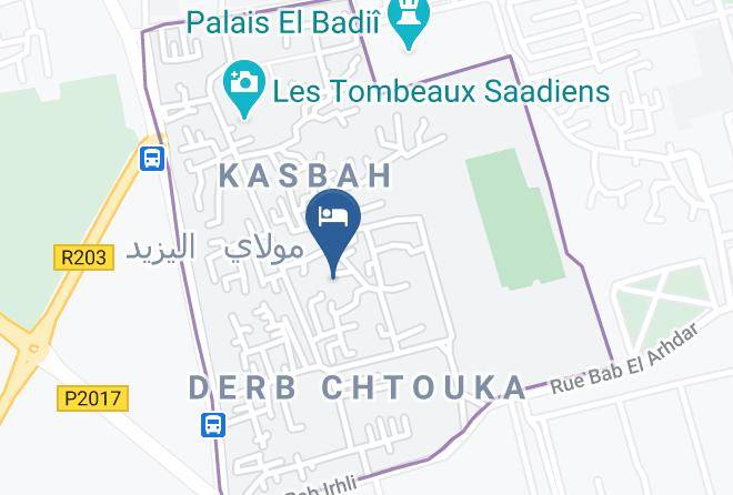 Marrakesh - Riad Aliya Maps