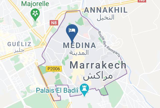 Marrakesh - Riad Alkemia Maps
