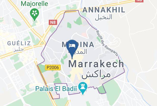 Marrakesh - Riad Alma Mouassine Maps
