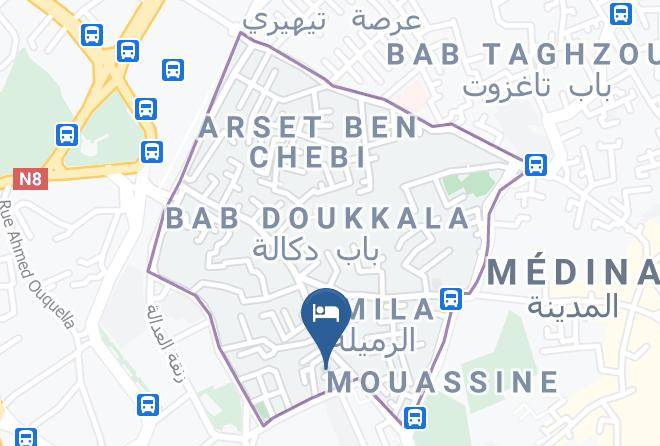 Marrakesh - Riad Alwachma Maps