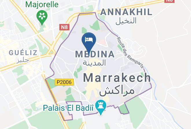 Marrakesh - Riad Amanouz Maps