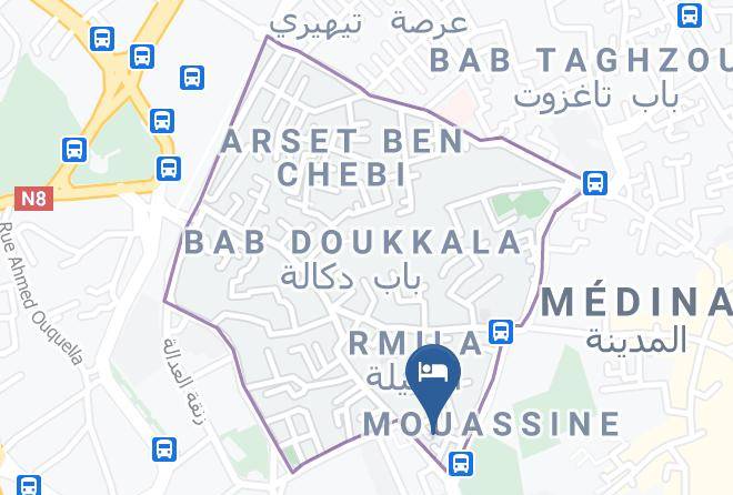 Marrakesh - Riad Ambre Et Epices Maps