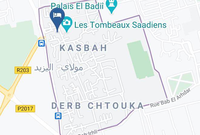 Marrakesh - Riad Amin Maps
