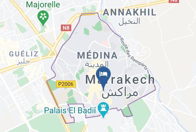 Marrakesh - Riad Amiris Maps