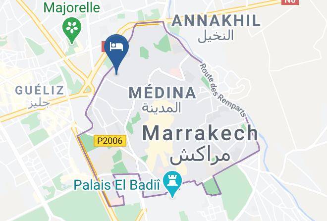 Marrakesh - Riad Anyssates Maps
