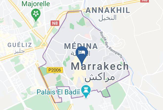 Marrakesh - Riad Arjan Maps