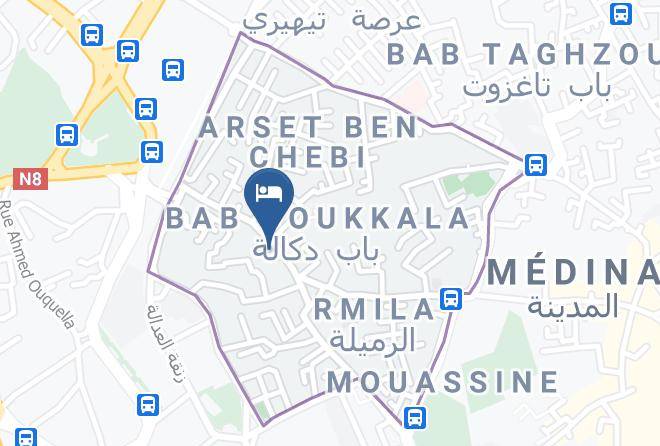 Marrakesh - Riad Asna Maps
