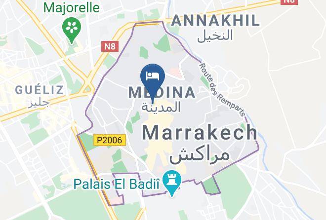 Marrakesh - Riad Assala Maps