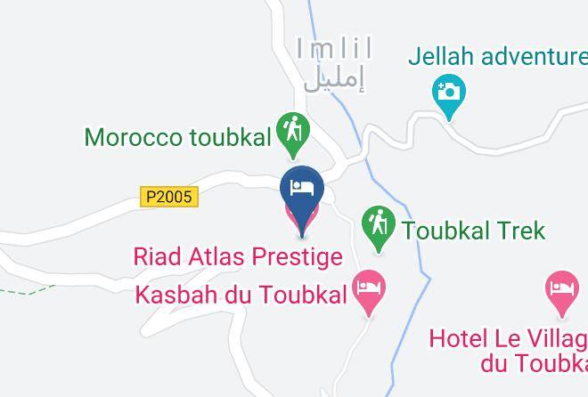 Marrakesh Tensift El Haouz - Riad Atlas Panorama Maps