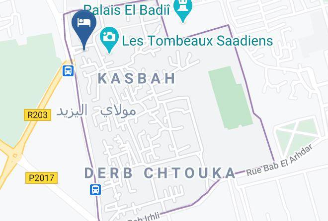 Marrakesh - Riad Awa Societe Reves Du Maroc Maps
