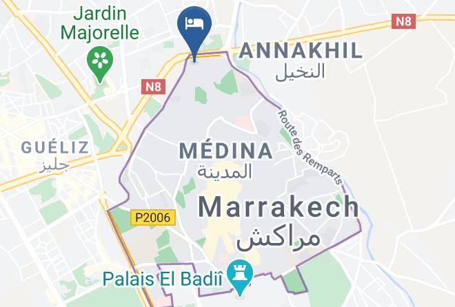 Marrakesh - Riad Ayadina & Spa Maps