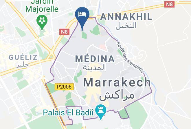 Marrakesh - Riad Ayni Maps